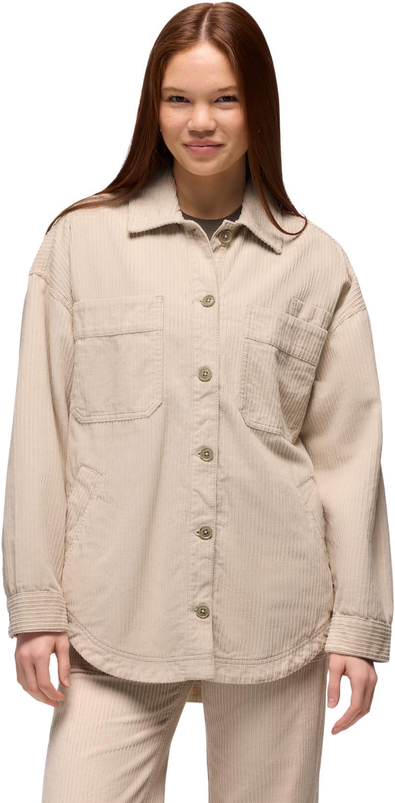 Annie`s Canyon Cord Shacket - Womens - almond 1