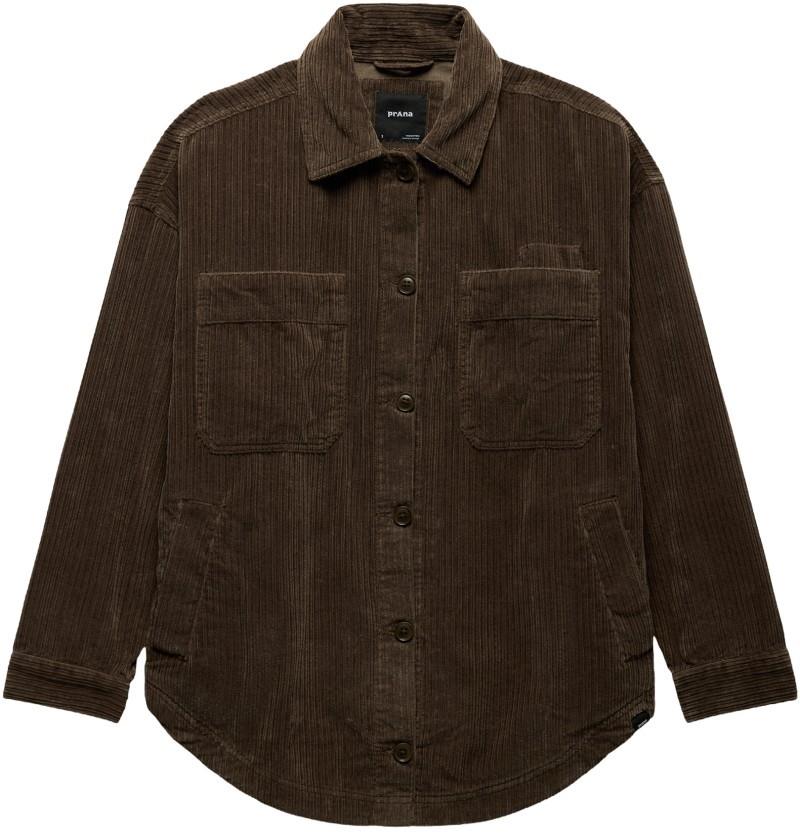 Annie`s Canyon Cord Shacket - Womens - dark roast 1