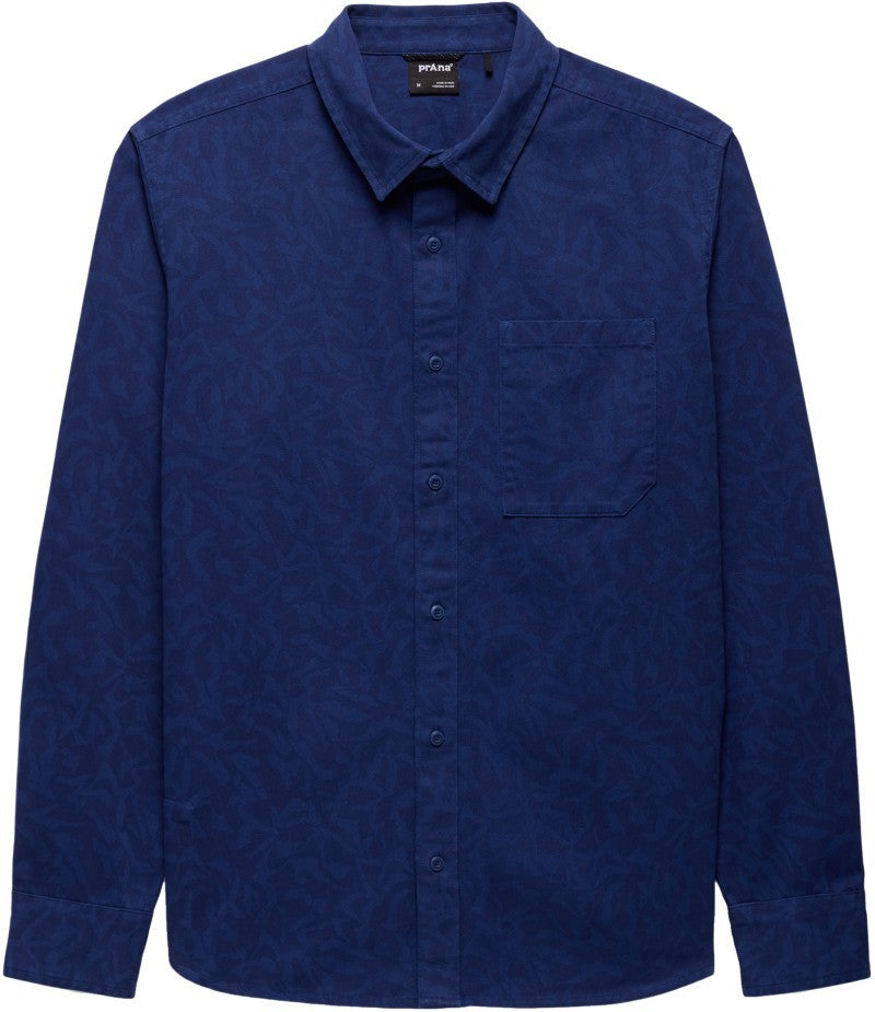 Arbored LS Shirt - Mens - capulet blue freestyle 1