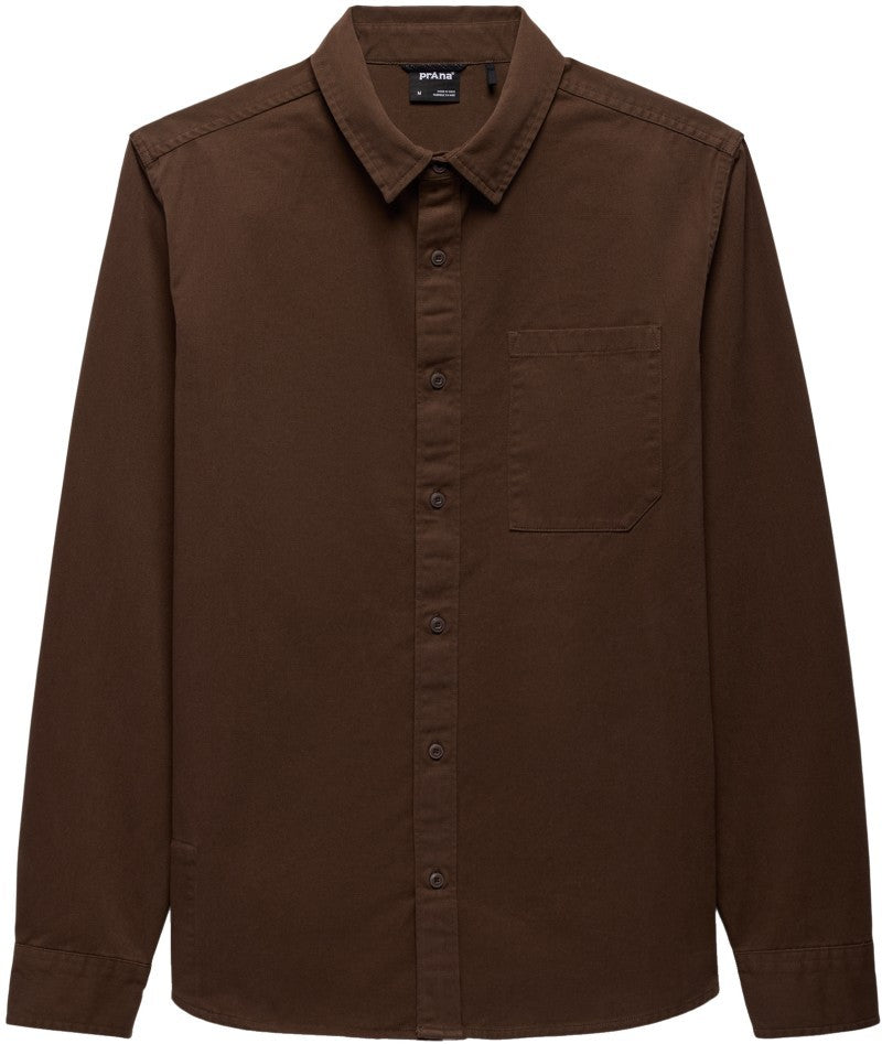 Arbored LS Shirt - Mens - dark roast 1