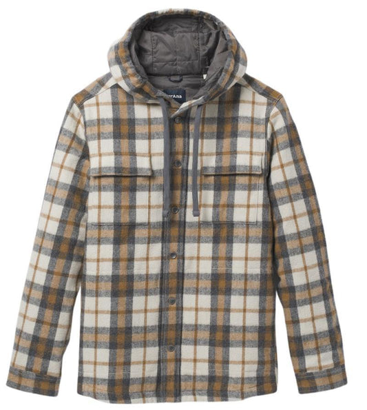 Asgard Hooded Flannel Shirt - Mens - Camel 1
