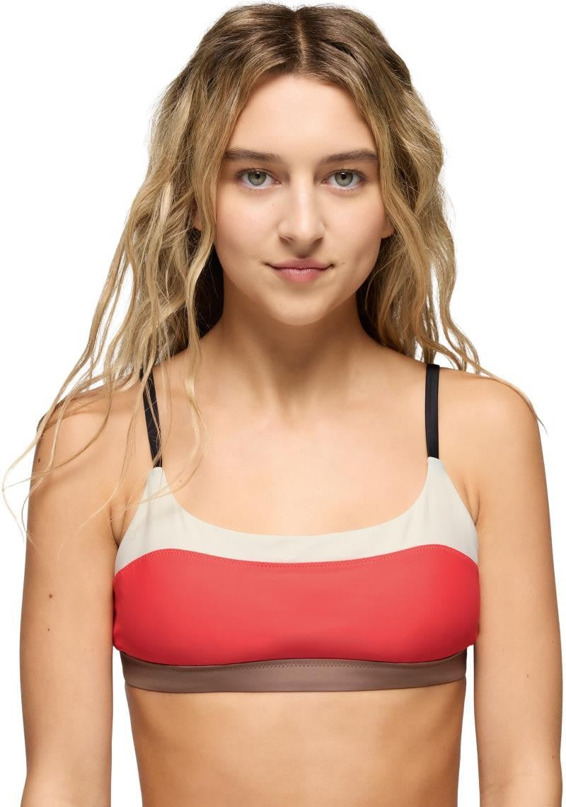 Baja Bound Adjustable Top - Womens - rose fire colorblock 1