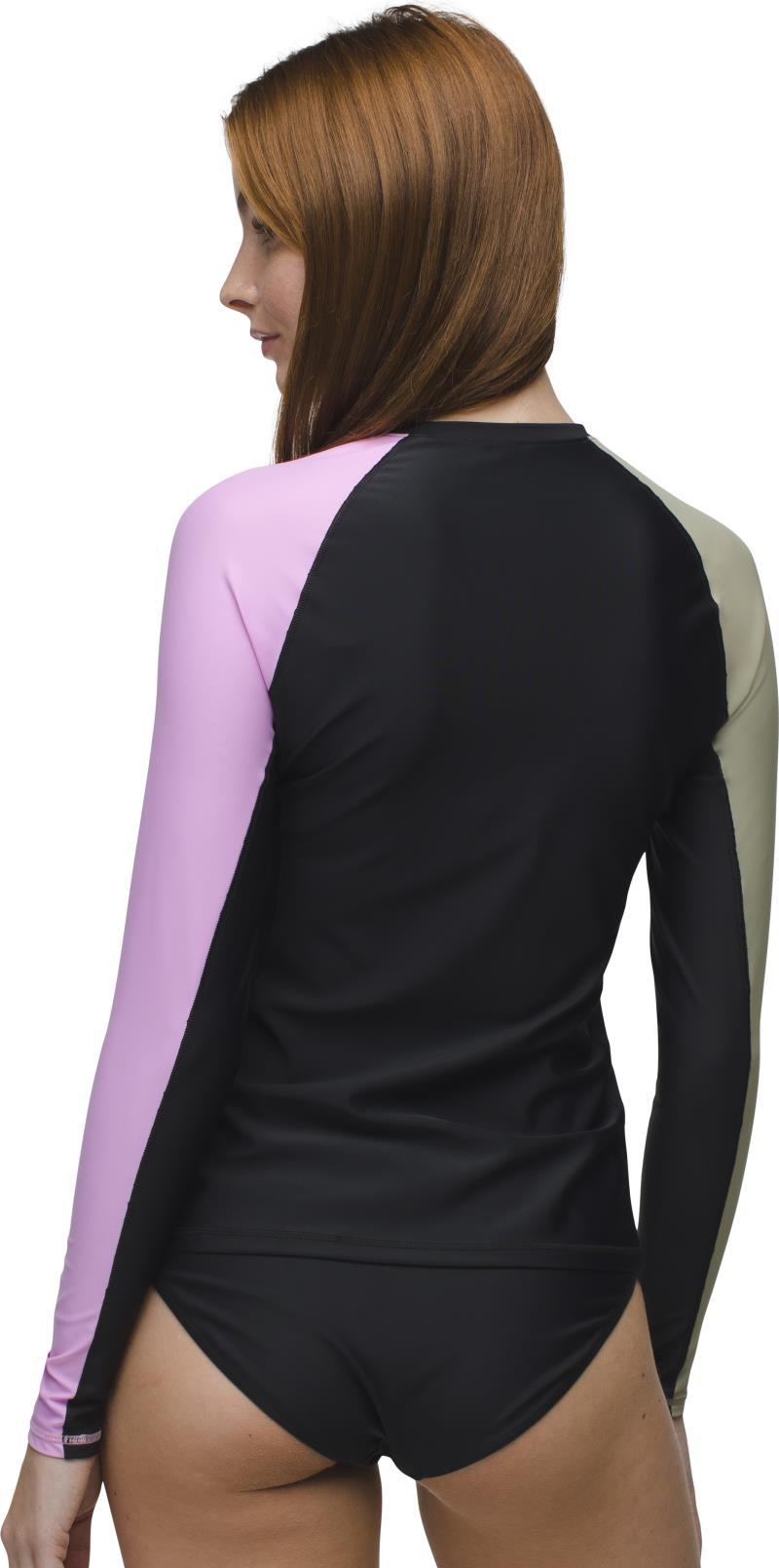 Baja Bound LS Rashguard - Womens - Black Color Block 3