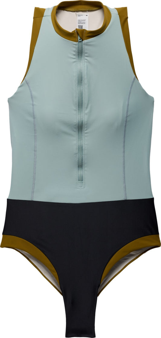 Baja Bound One Piece - Womens - saltwater colorblock 1
