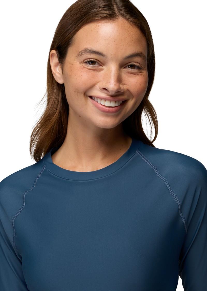 Baja Bound Rashguard - Womens - bluff blue 1