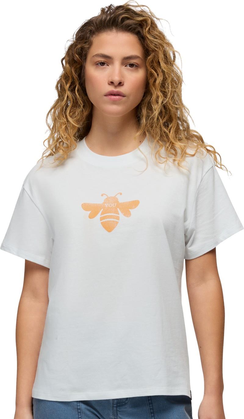 Bee Journeyman SS Tee - Womens - soft white 1