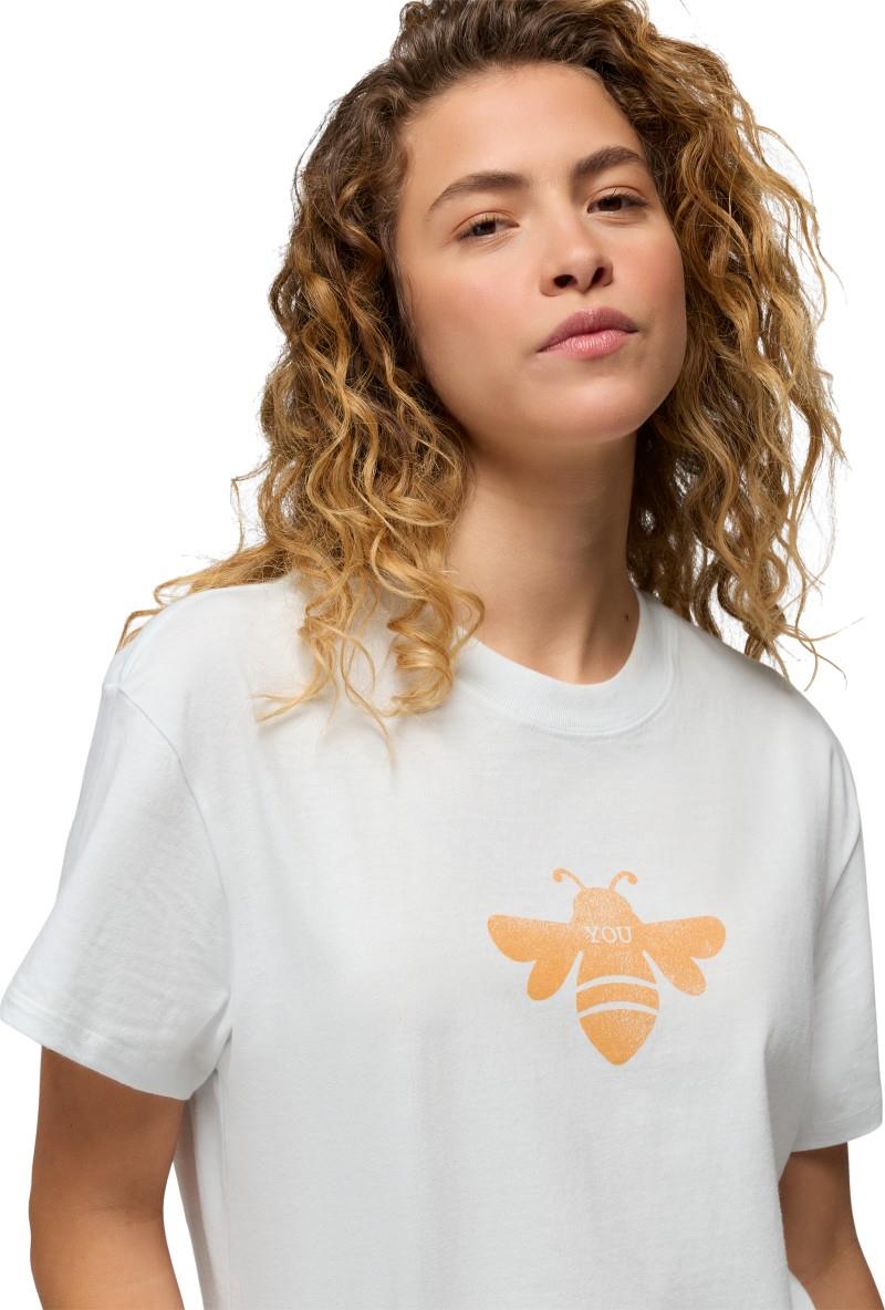 Bee Journeyman SS Tee - Womens - soft white 1
