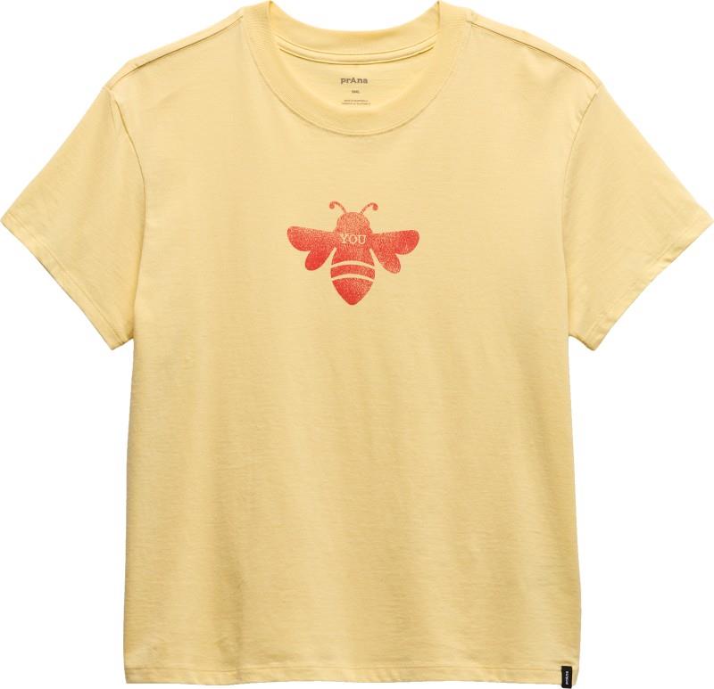 Bee Journeyman SS Tee - Womens - vanilla bean 1