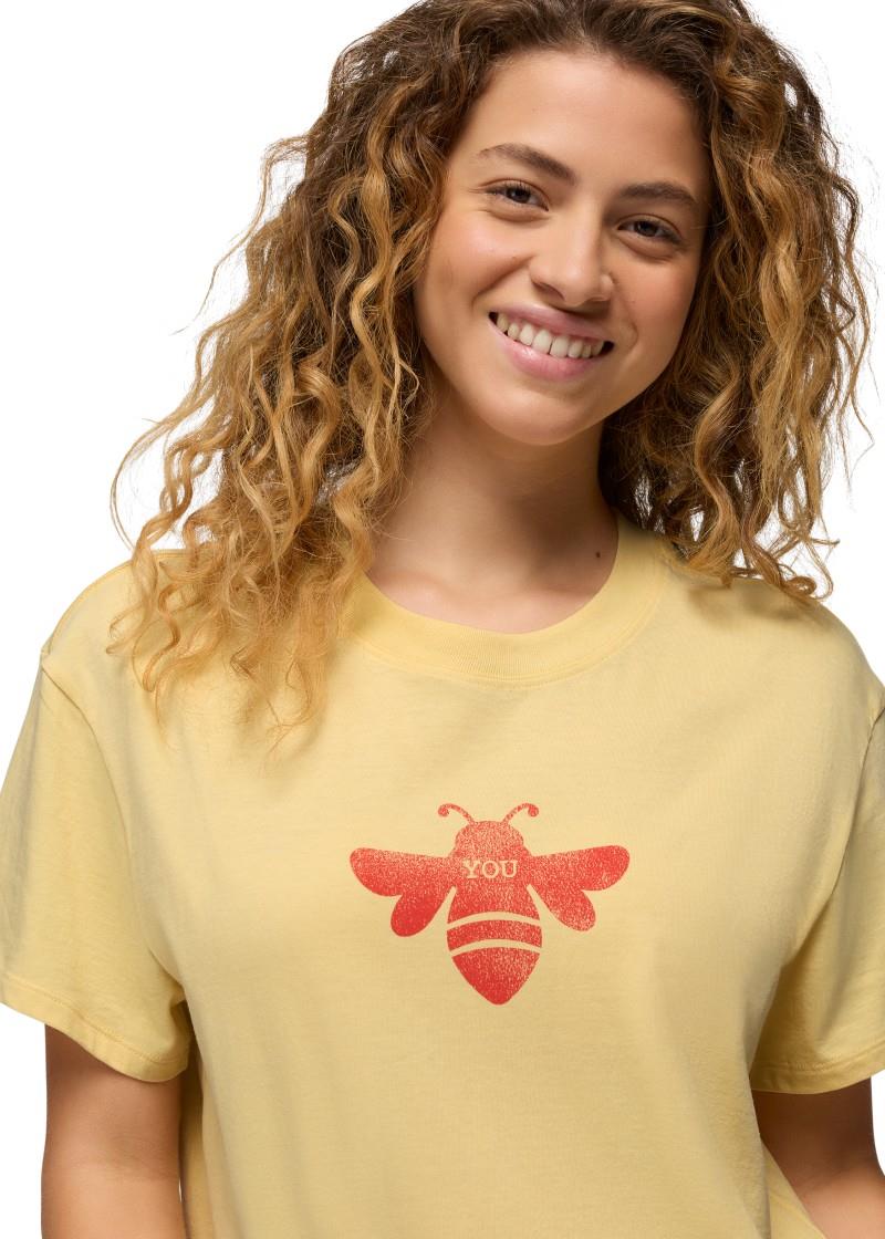 Bee Journeyman SS Tee - Womens - vanilla bean 1