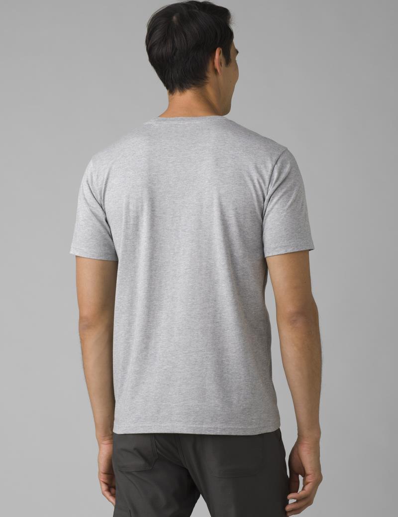 Beer Belly Journeyman T-Shirt - Mens - Medium Heather Grey 3