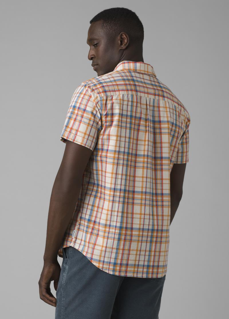 Benton Shirt - Mens - Faded Poppy 3