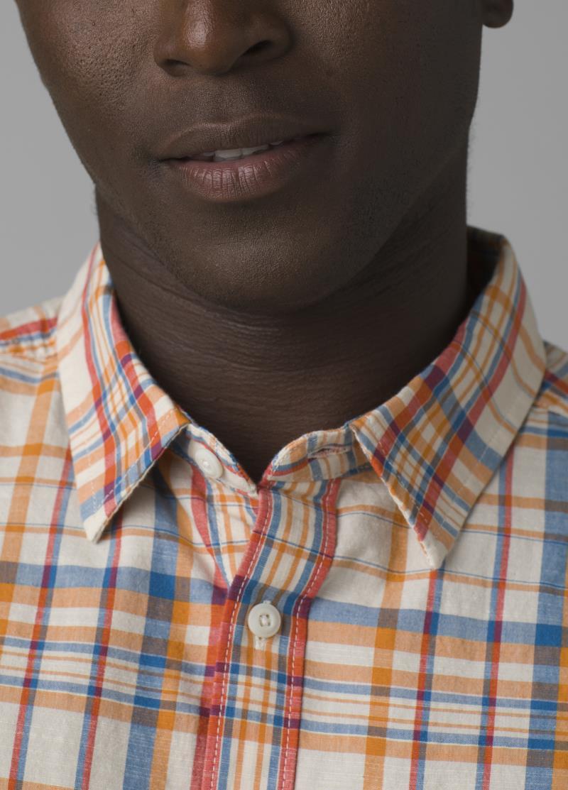 Benton Shirt - Mens - Faded Poppy 4