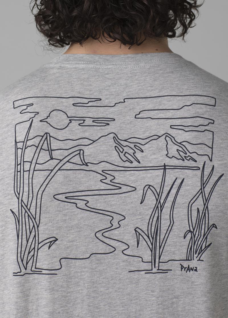 Bishop Creek SS Tee - Mens - Medium Heather Grey 4