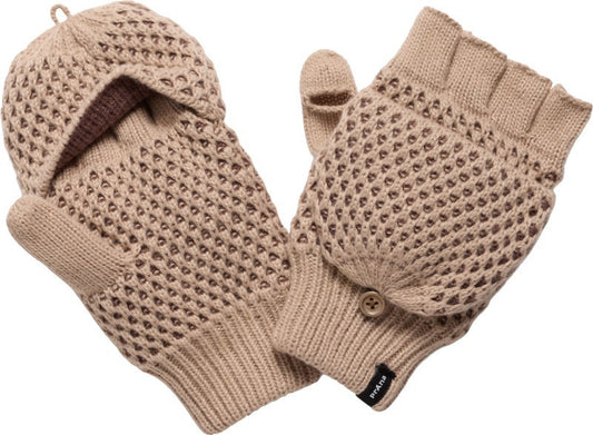 Bristlecone Convertible Mittens - shroom 1