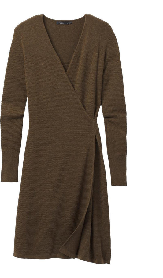 Bryce Bluff Dress - dark camel 1