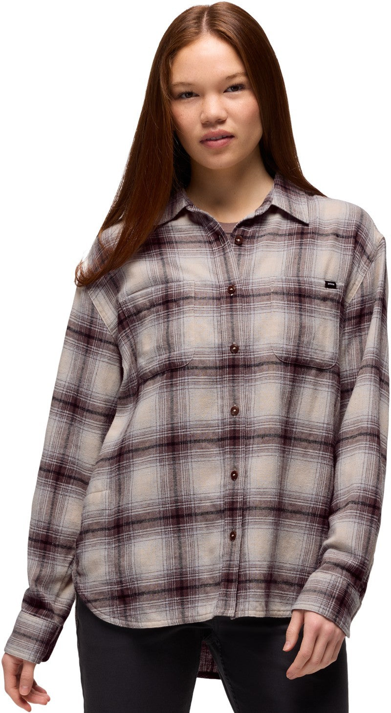 Cabin Core Flannel - Womens - almond 1