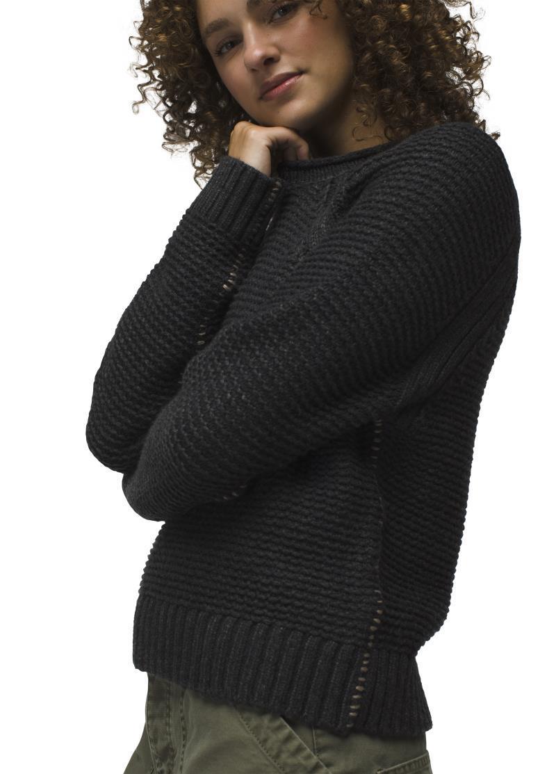 Cades Cove Sweater - Womens - Charcoal 4