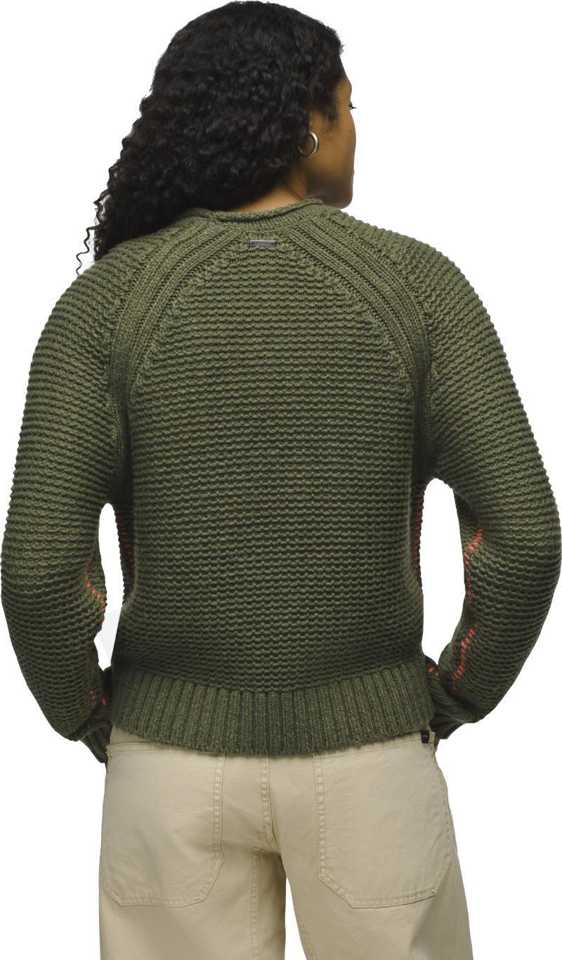 Cades Cove Sweater - Womens - Rye Green 3