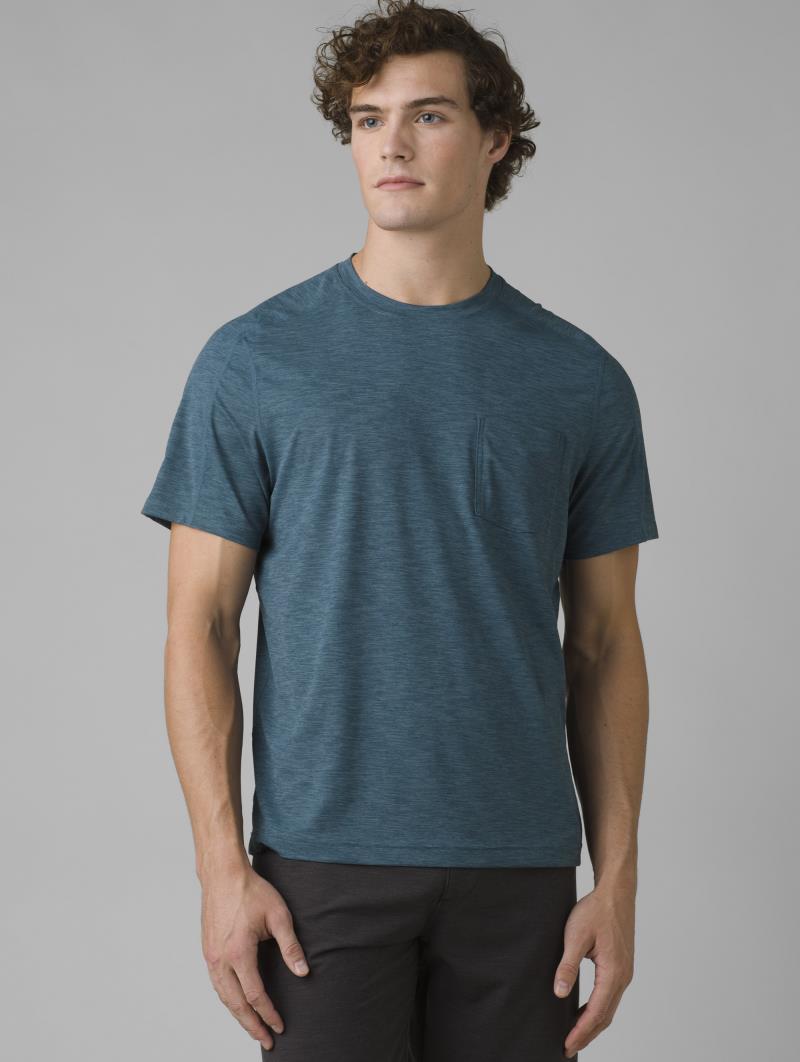 Calder SS Pocket Top - Mens - Bluefin 2