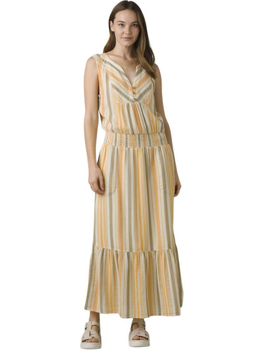 California Dreaming Dress - Golden Hour Stripe 1