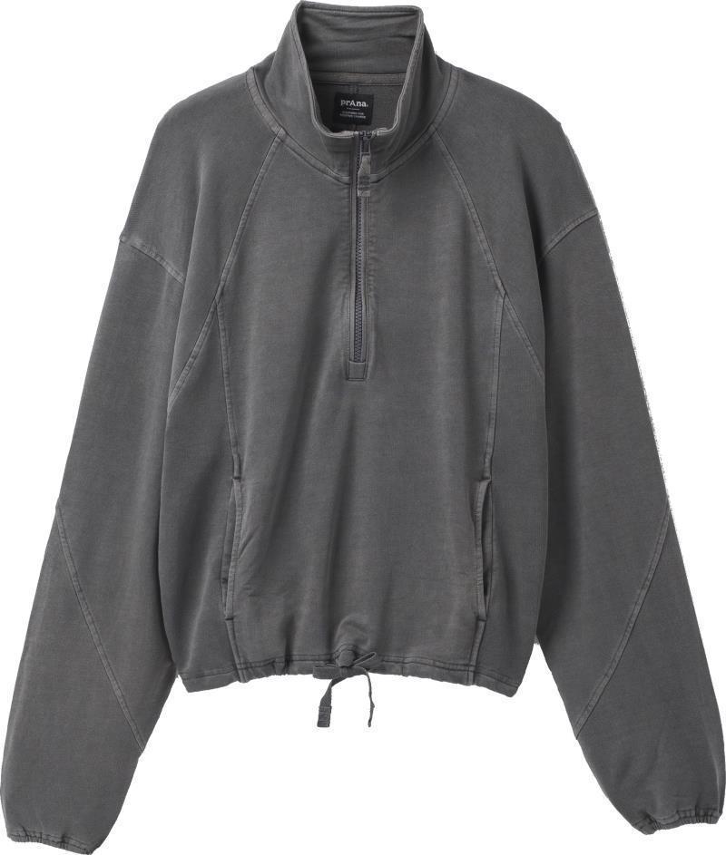 Calimero 1/2 Zip - Womens - gravel 1