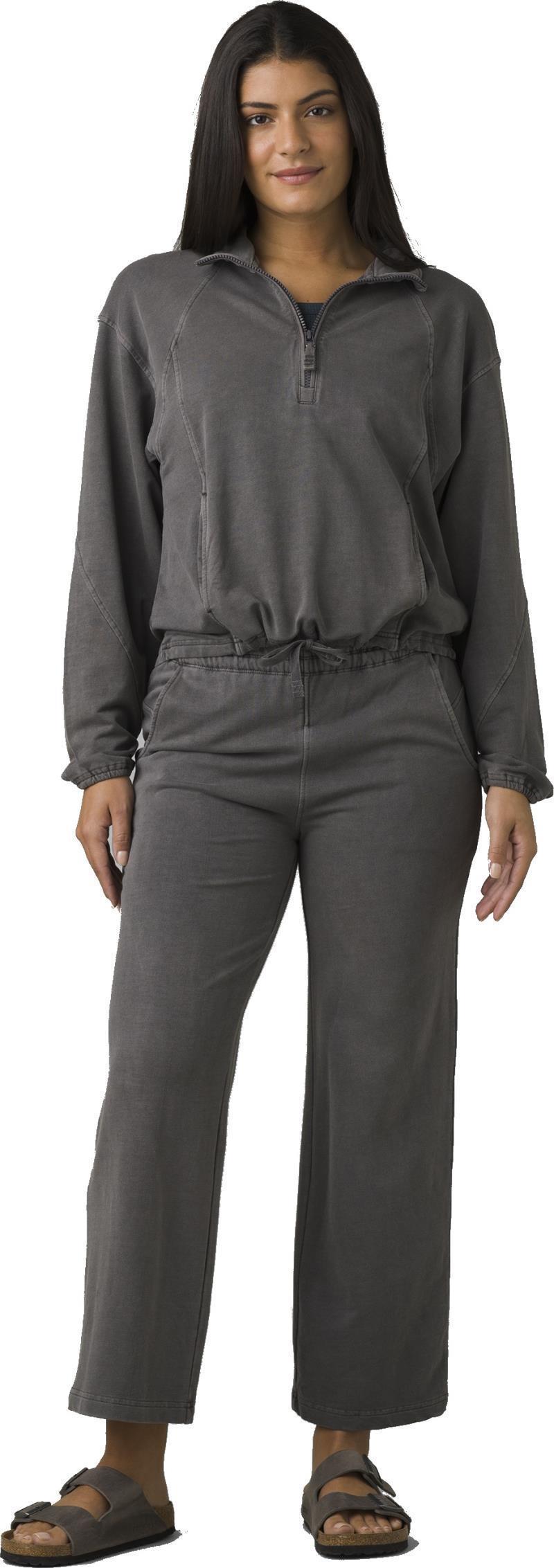 Calimero 1/2 Zip - Womens - gravel 1