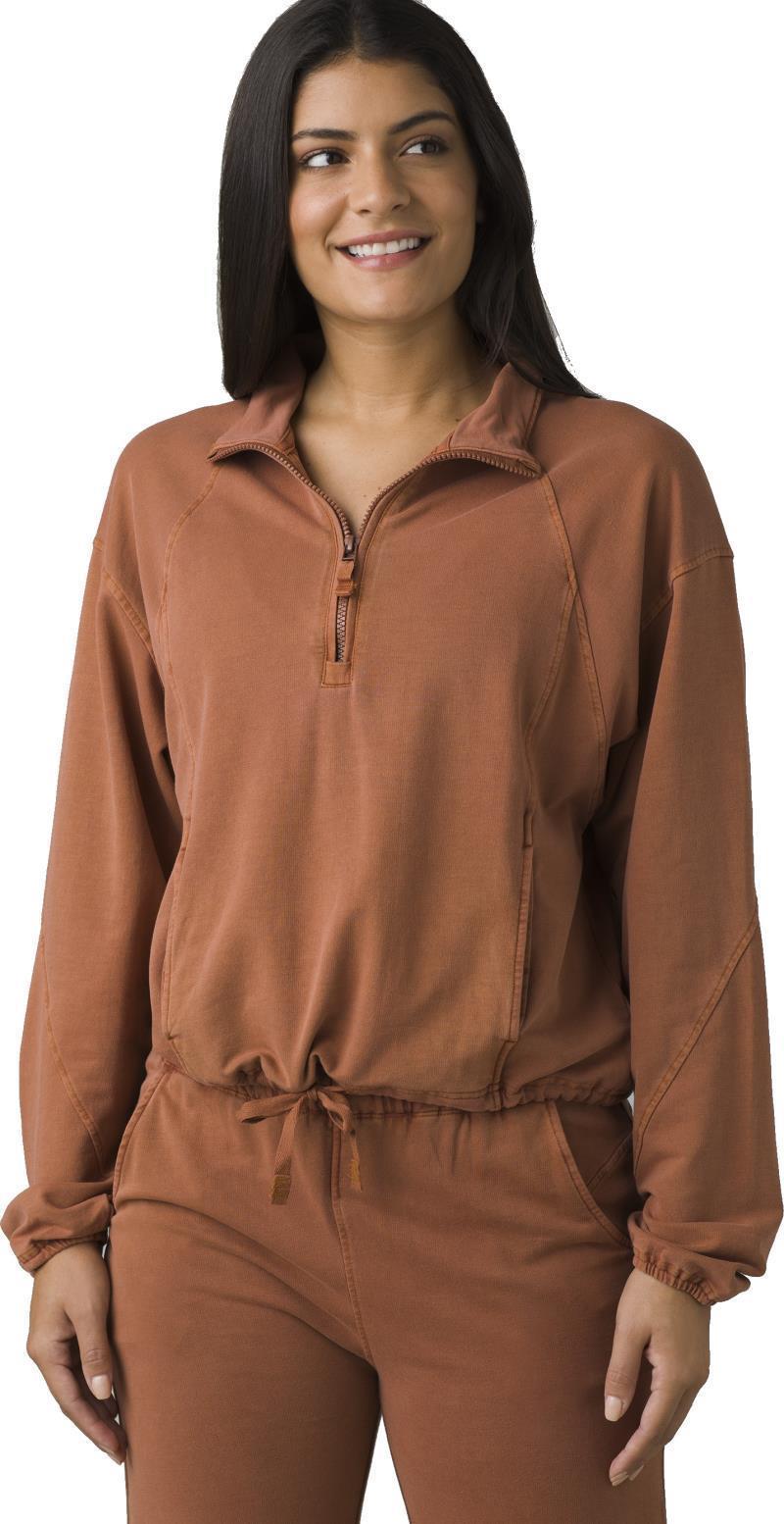 Calimero 1/2 Zip - Womens - terra 1