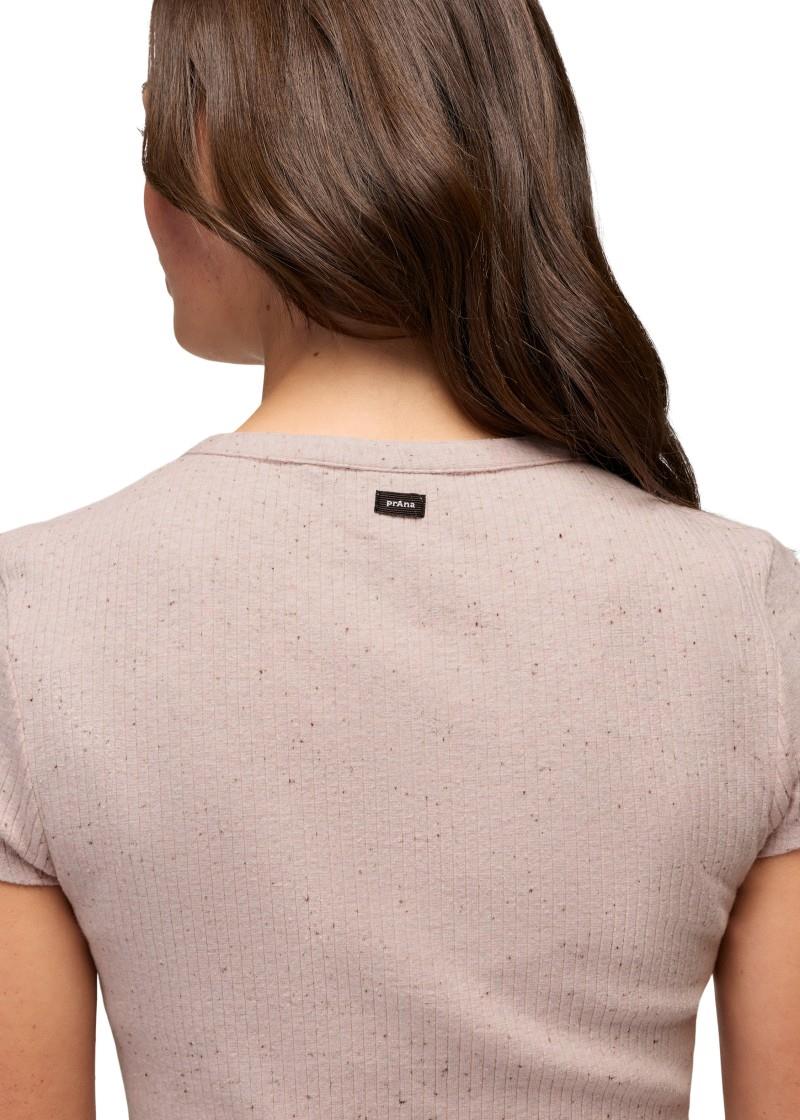 Cambria Cove Button Up SS - Womens - dawn heather 1