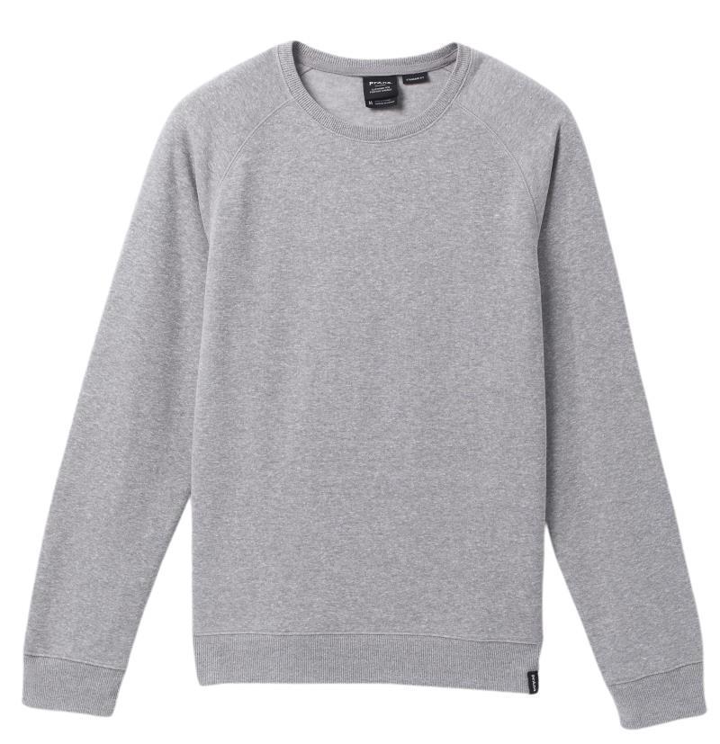 Cardiff Fleece Crew - Mens - Heather Grey 1