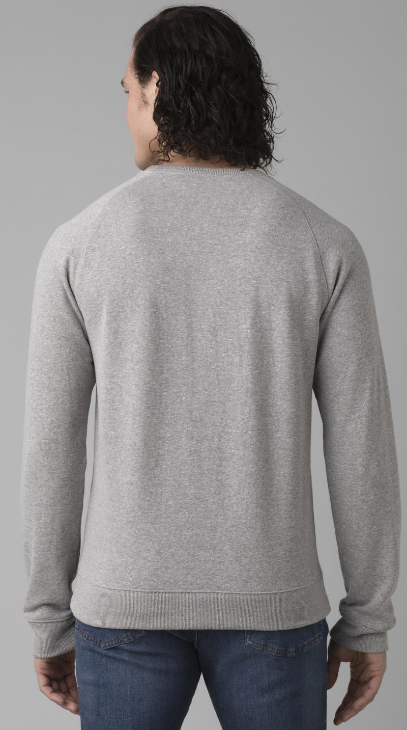 Cardiff Fleece Crew - Mens - Heather Grey 3