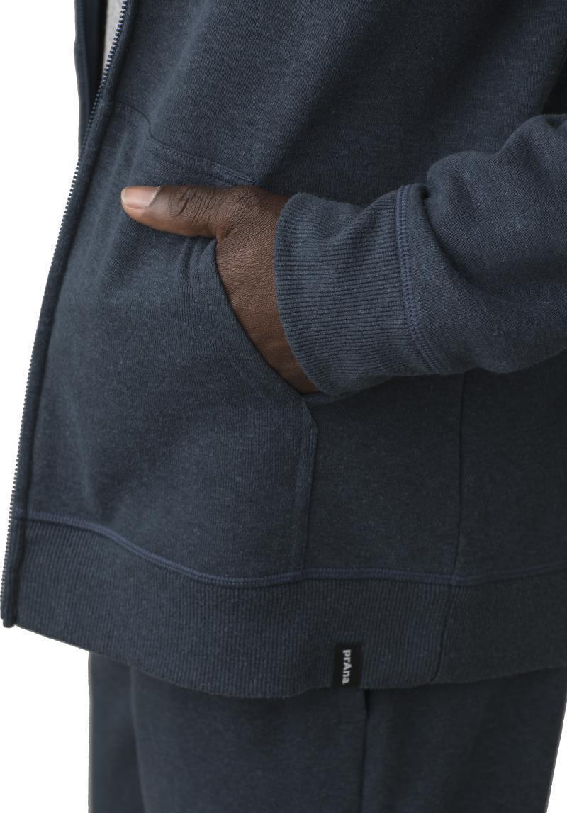 Cardiff Fleece Full Zip - Mens - Dark Sky Heather 4