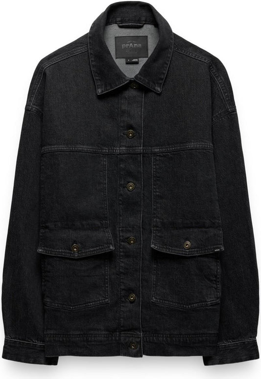 Carlsbad 760 Denim Jacket - Womens - black sand 1