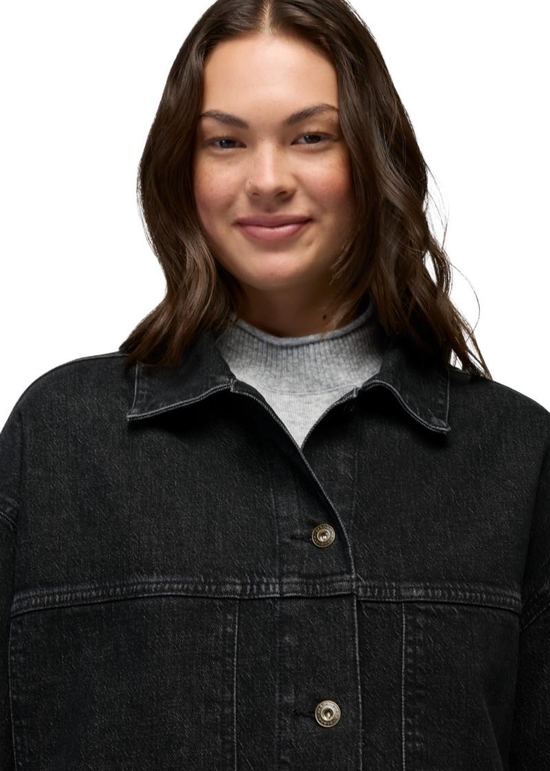 Carlsbad 760 Denim Jacket - Womens - black sand 1