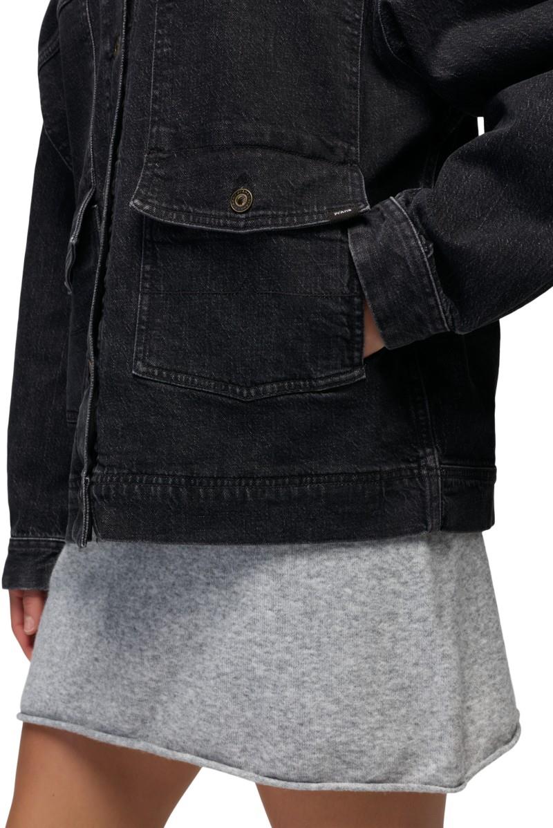 Carlsbad 760 Denim Jacket - Womens - black sand 1
