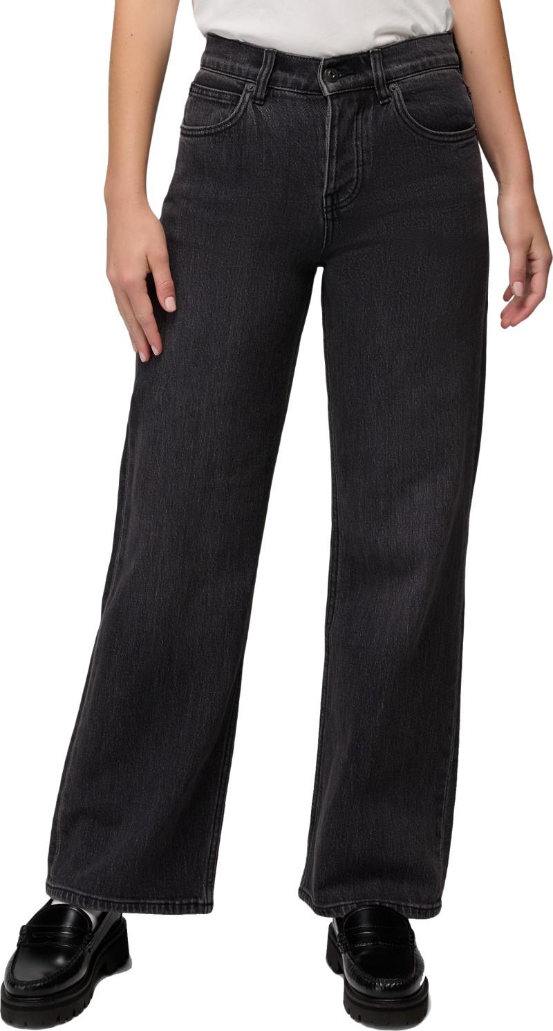 Carlsbad 760 Wide Leg Jeans, 34" Inseam - Womens - black sand 1