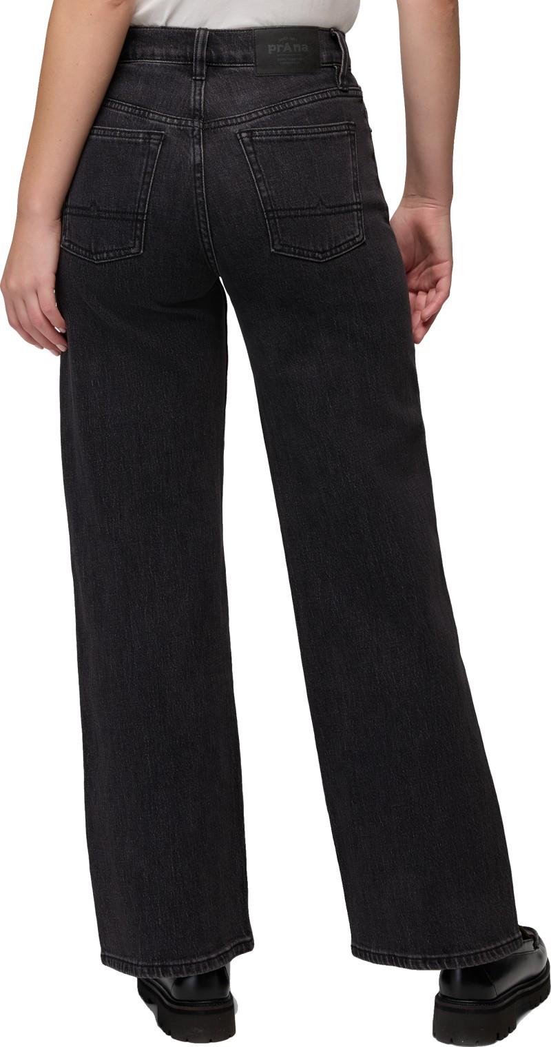 Carlsbad 760 Wide Leg Jeans, 34" Inseam - Womens - black sand 1