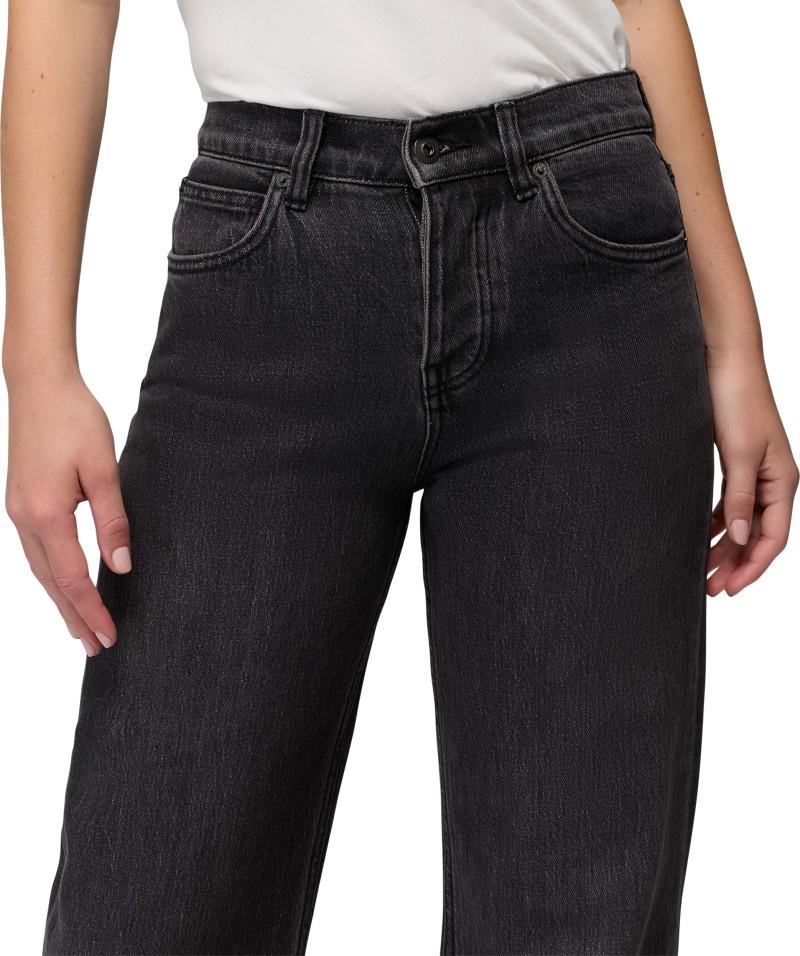 Carlsbad 760 Wide Leg Jeans, 34" Inseam - Womens - black sand 1