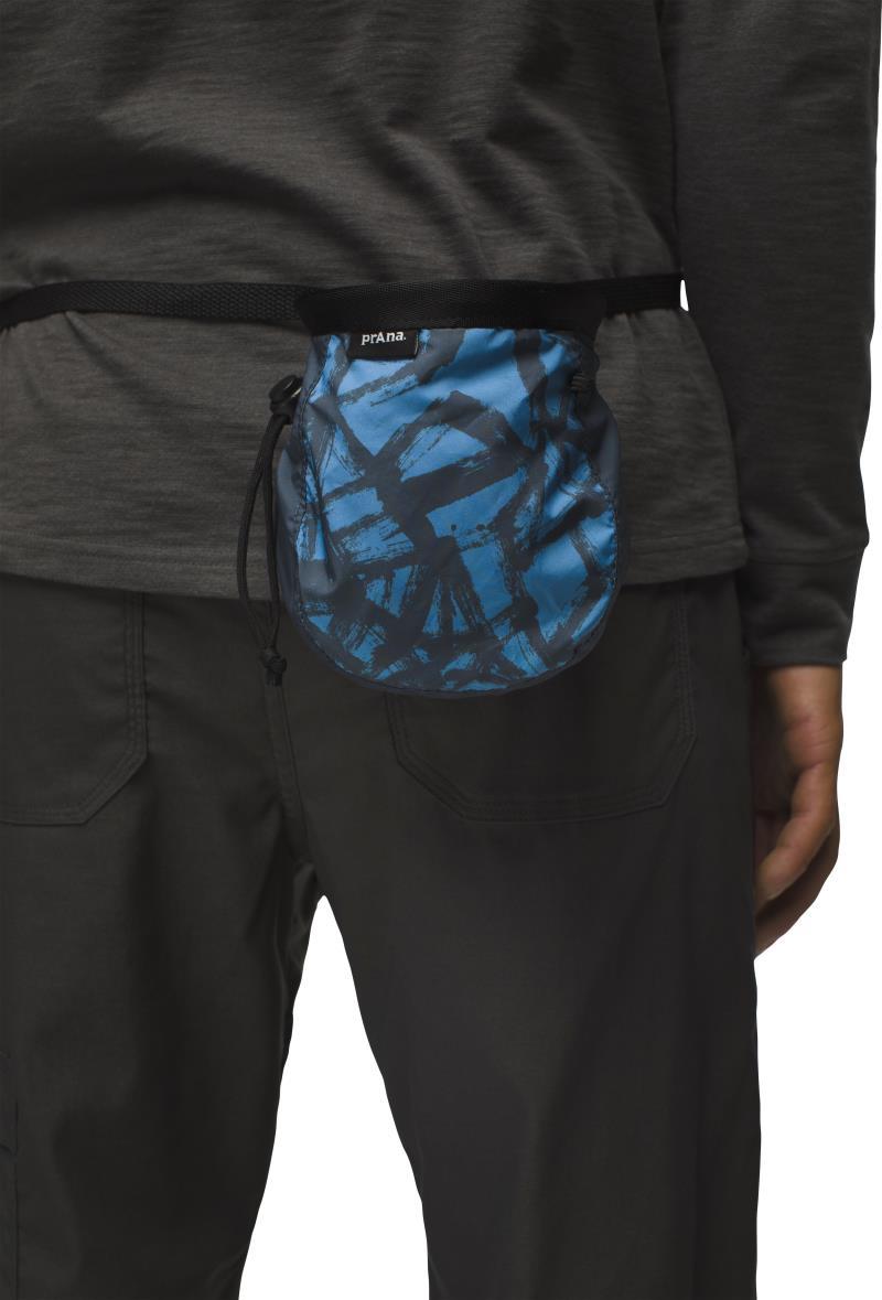 Chalk Bag With Belt - Stormy Night Cracked Earth 1