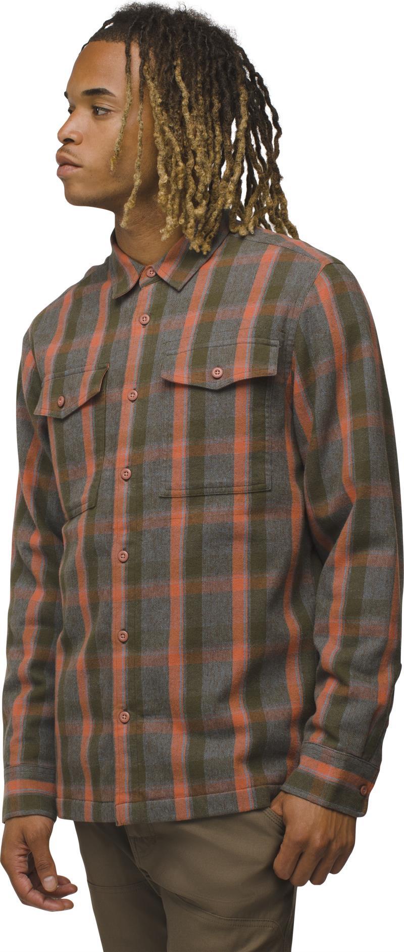 Copper Skies Lined Flannel - Mens - Terracotta 2