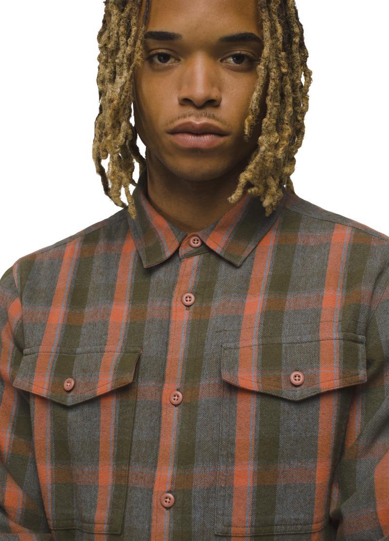 Copper Skies Lined Flannel - Mens - Terracotta 4