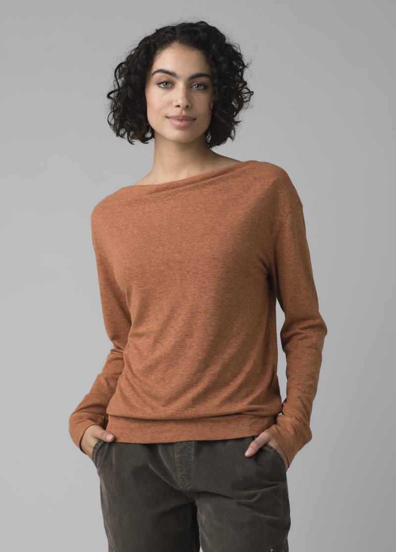 Cozy Up Aires Top - Womens - dark ale heather 1