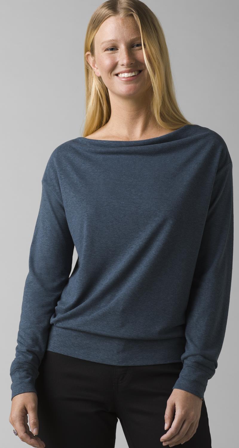 Cozy Up Aires Top - Womens - dark sky heather 1