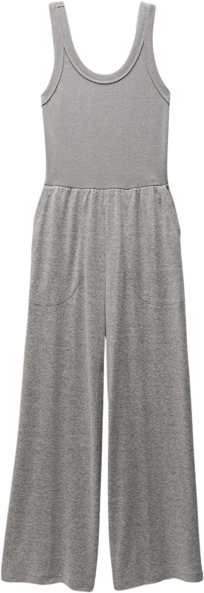 Cozy Up Bayjour Jumpsuit - Womens - Heather Grey 1