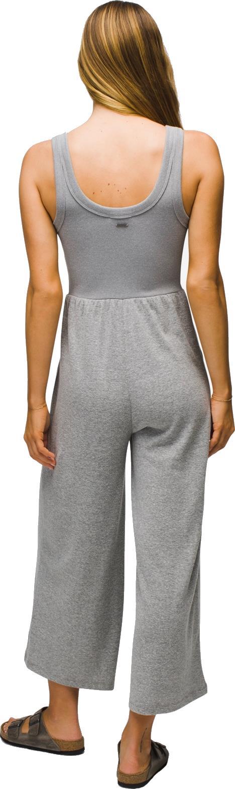 Cozy Up Bayjour Jumpsuit - Womens - Heather Grey 3