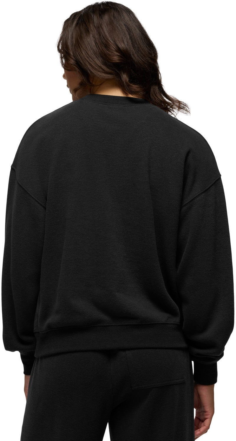 Cozy Up Crew Sweatshirt - Womens - black 1