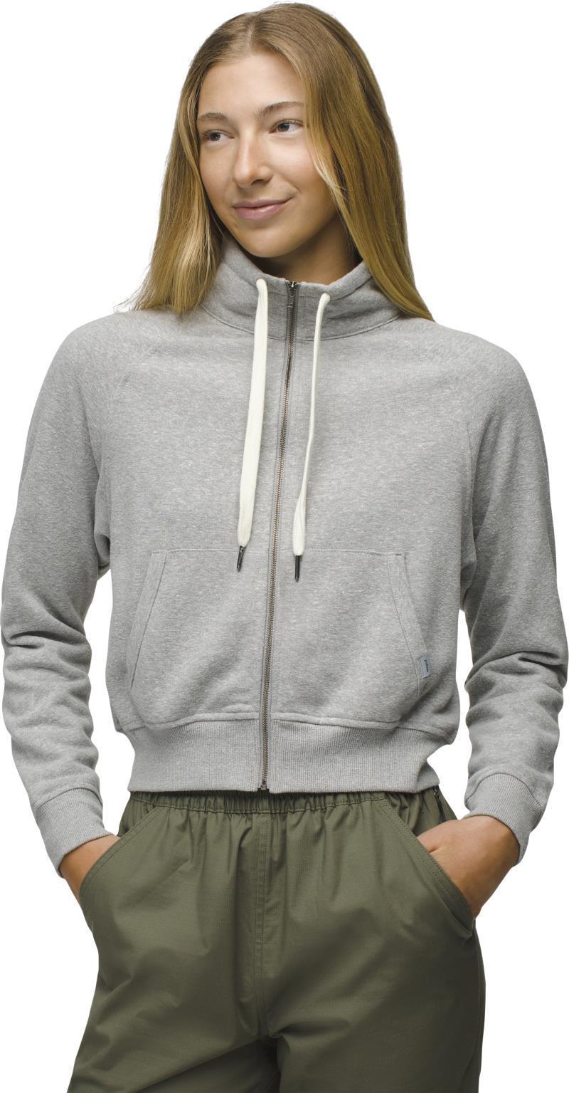 Cozy Up Full Zip - Womens - Heather Grey 2