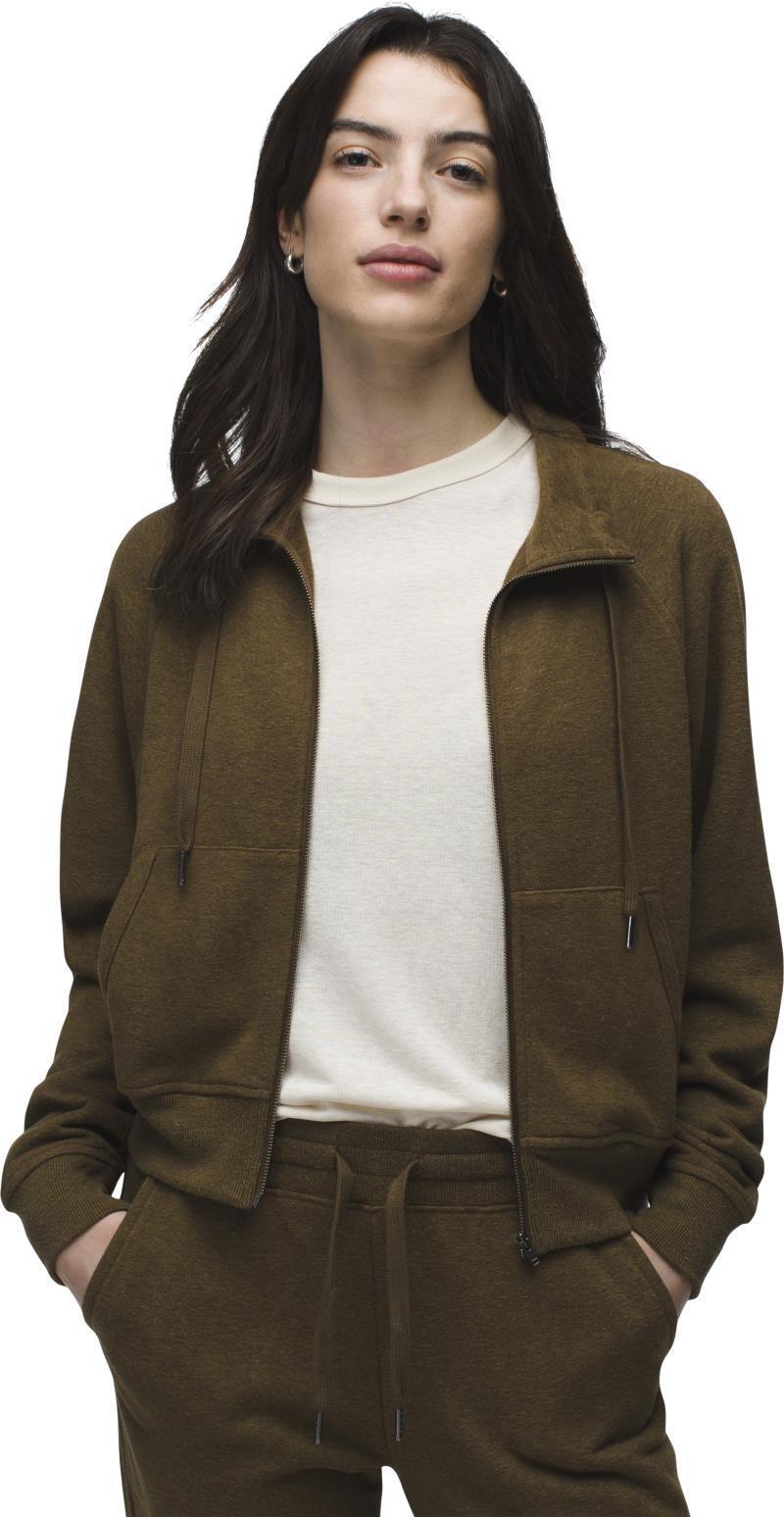 Cozy Up Full Zip - Womens - Rich Earth Heather 2