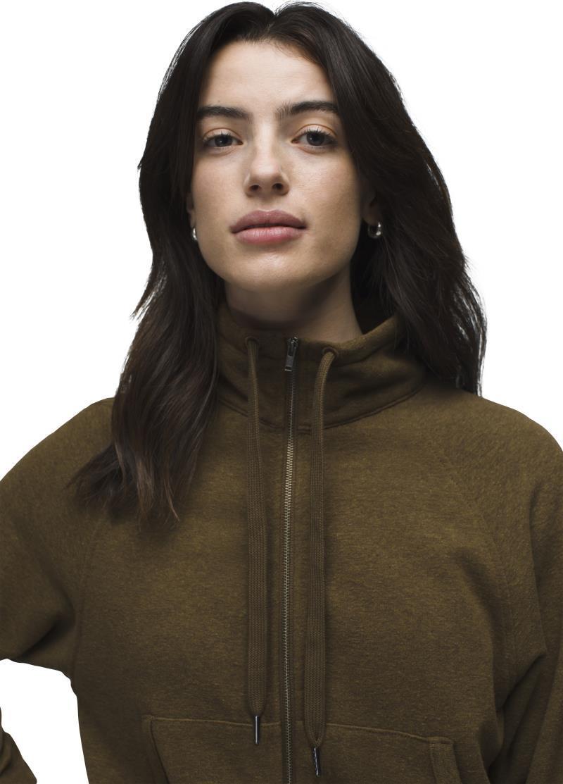 Cozy Up Full Zip - Womens - Rich Earth Heather 4