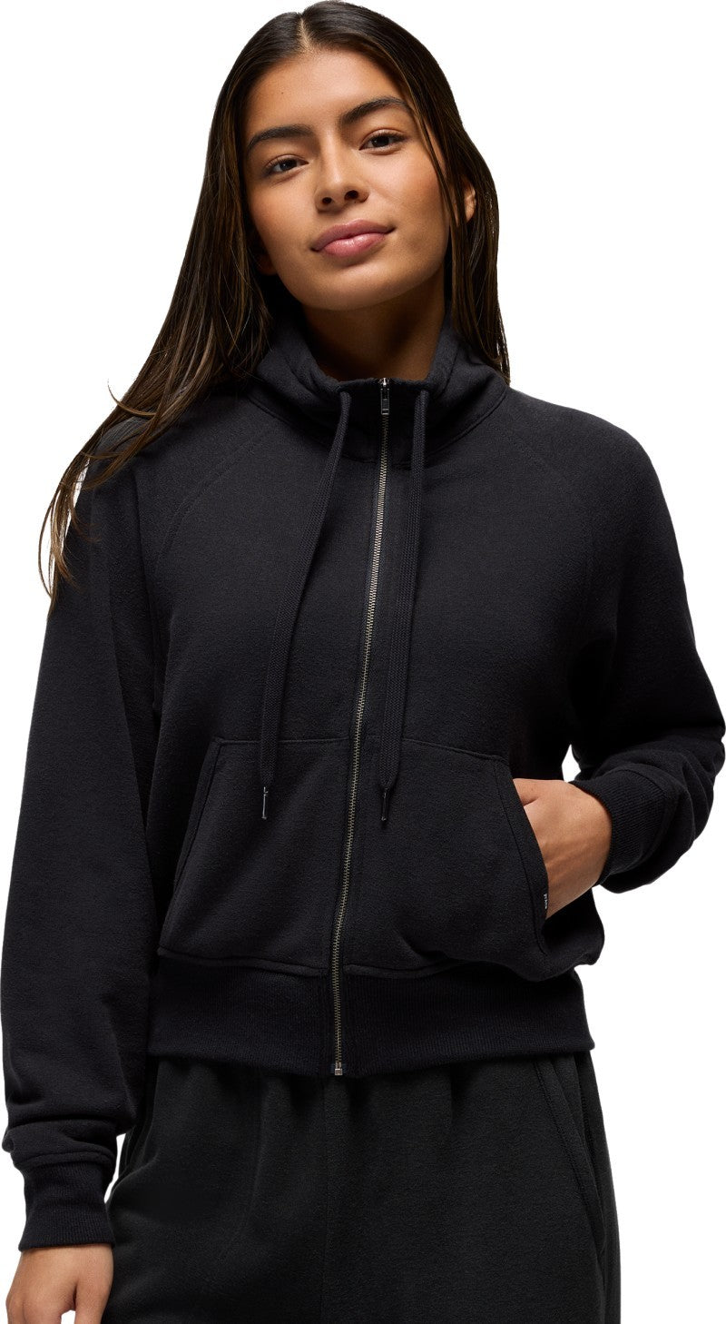 Cozy Up Full Zip - Womens - black 1