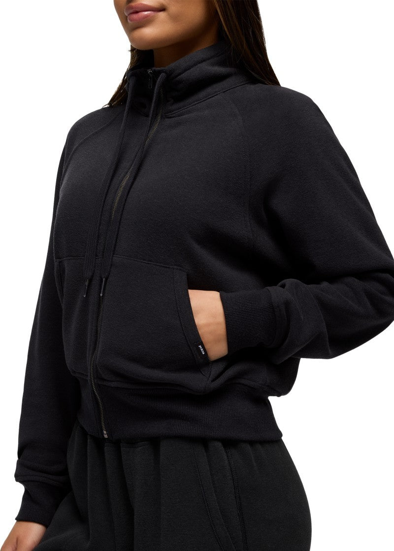 Cozy Up Full Zip - Womens - black 1